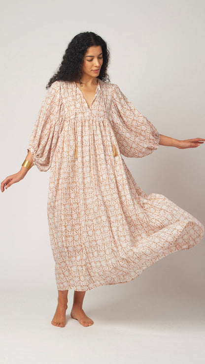 MAXI DRESS HANNAH Greek Hazel
