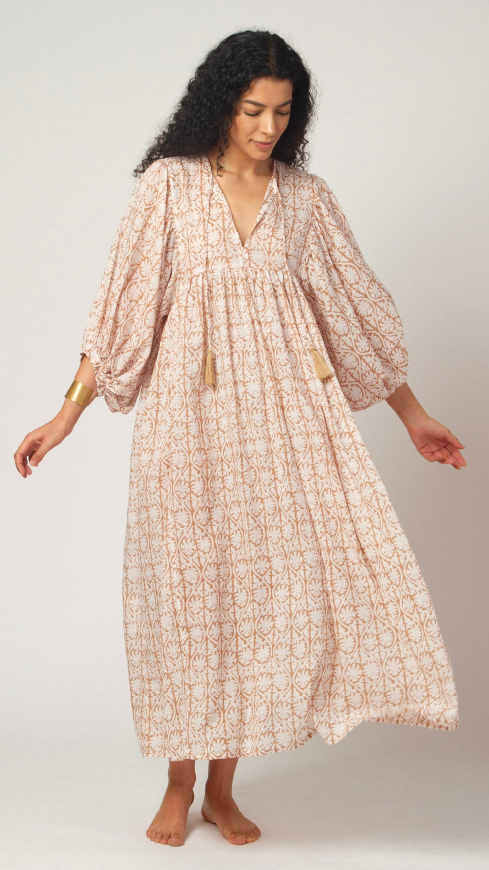 MAXI DRESS HANNAH Greek Hazel