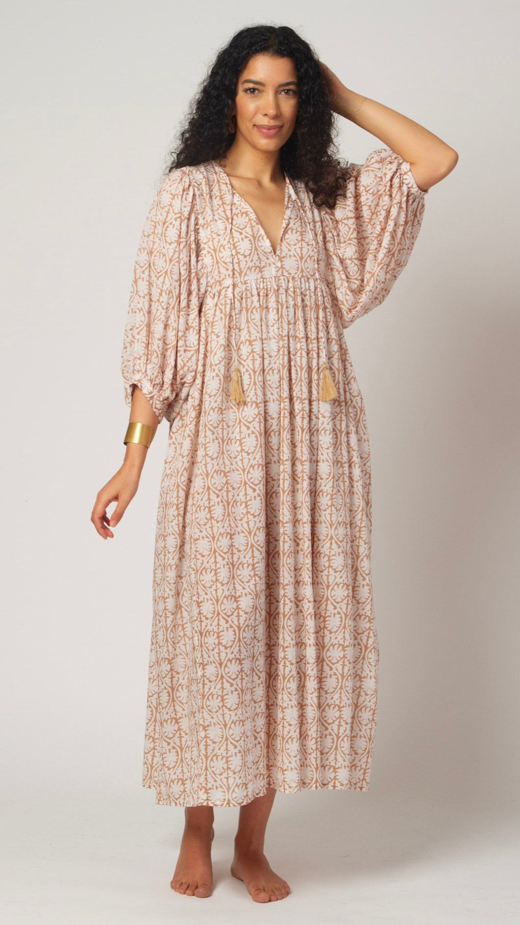 MAXI DRESS HANNAH Greek Hazel
