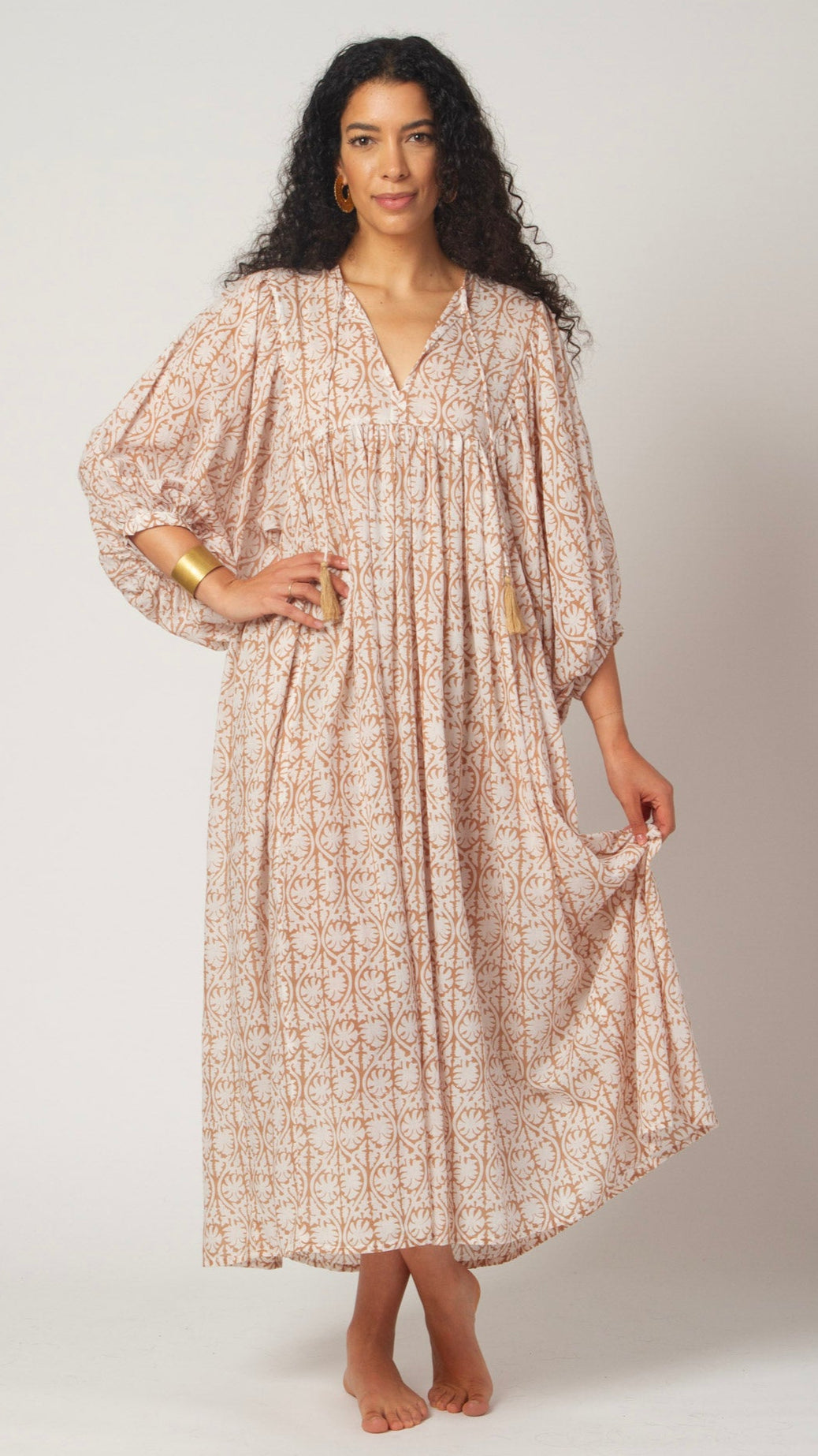 MAXI DRESS HANNAH Greek Hazel