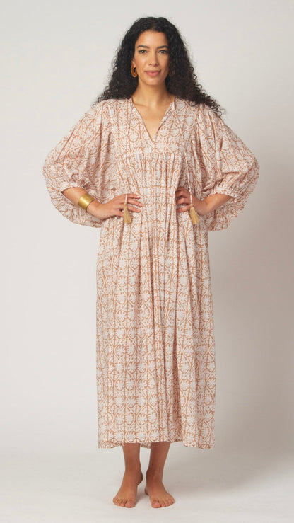 MAXI DRESS HANNAH Greek Hazel
