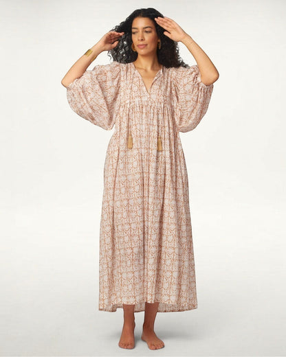 MAXI DRESS HANNAH Greek Hazel