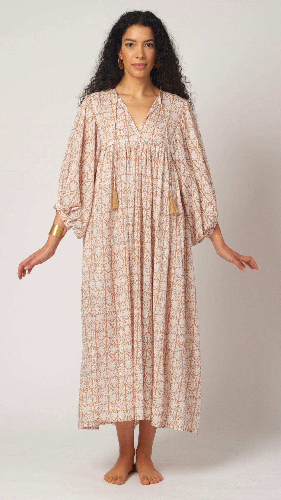 MAXI DRESS HANNAH Greek Hazel
