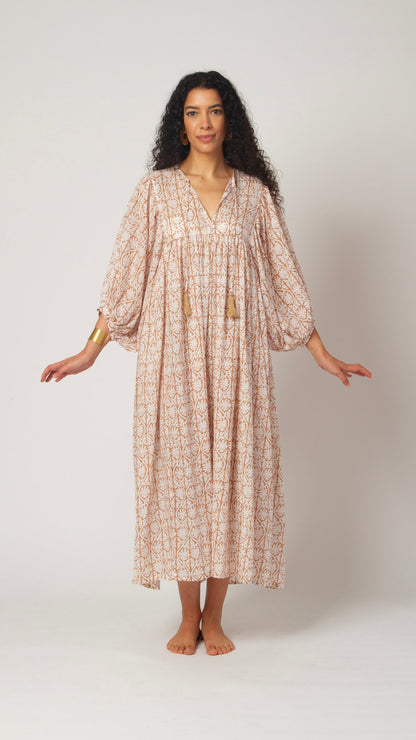 MAXI DRESS HANNAH Greek Hazel