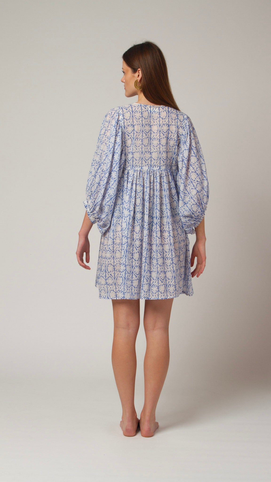 MINI DRESS LALA Greek Blue