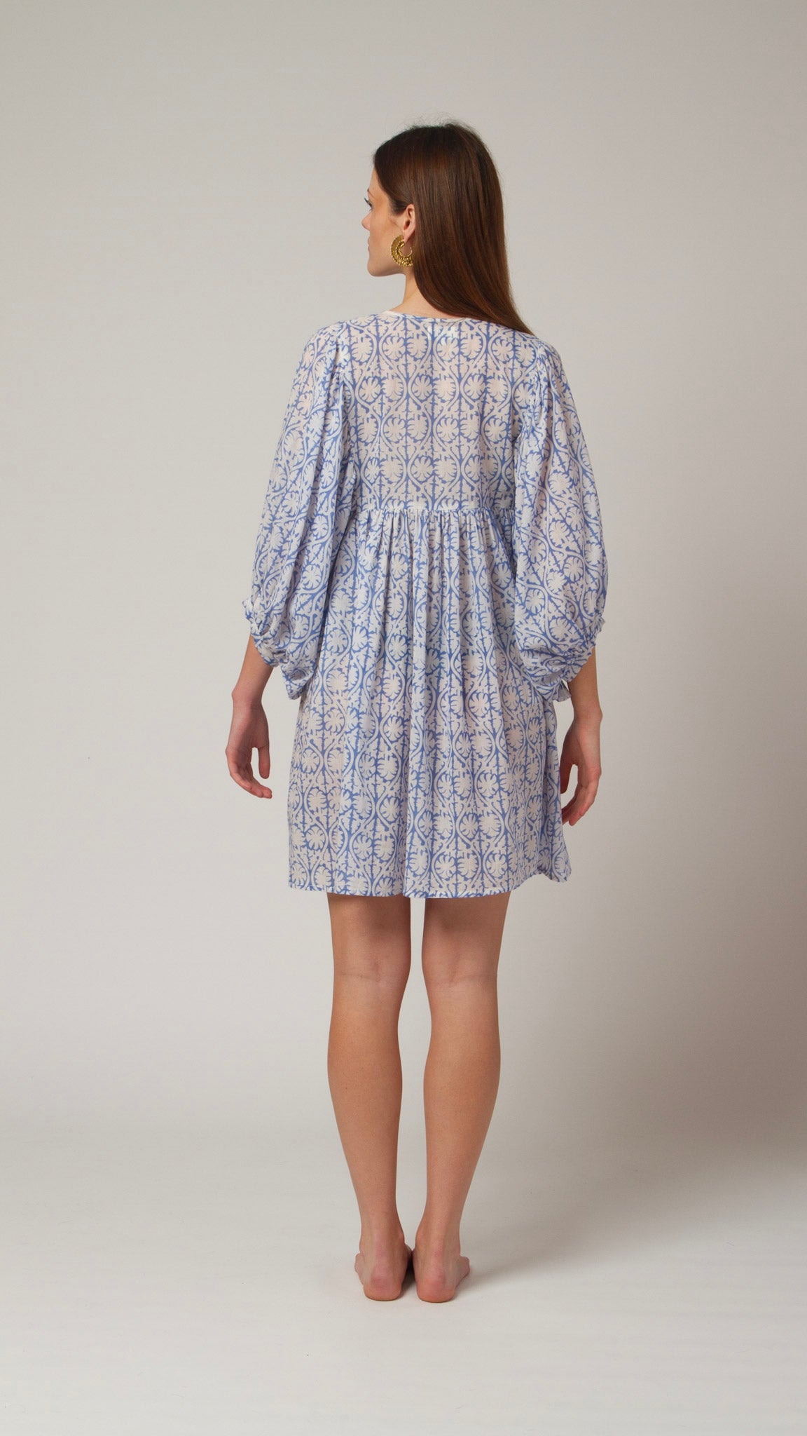 MINI DRESS LALA Greek Blue