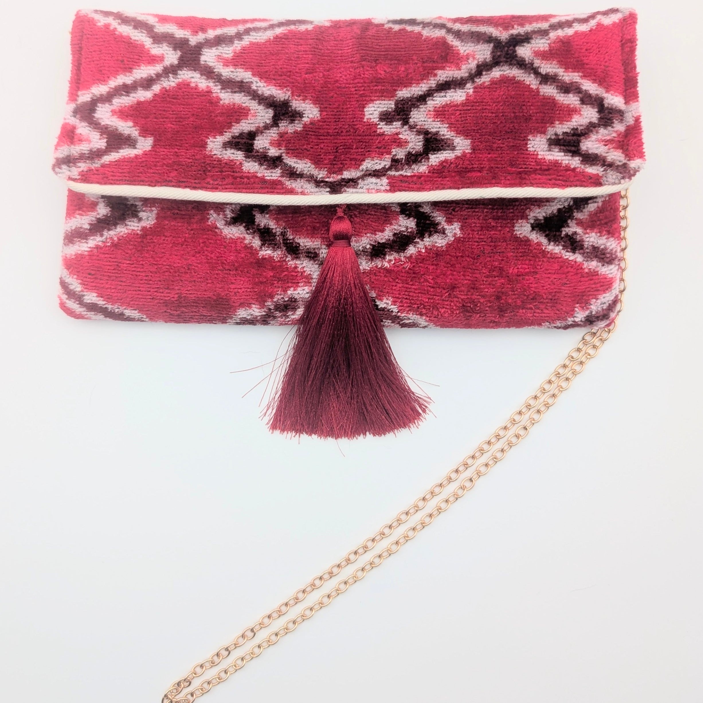 IKAT_VELVET_CLUTCH_SARAH_Red_Burgundy