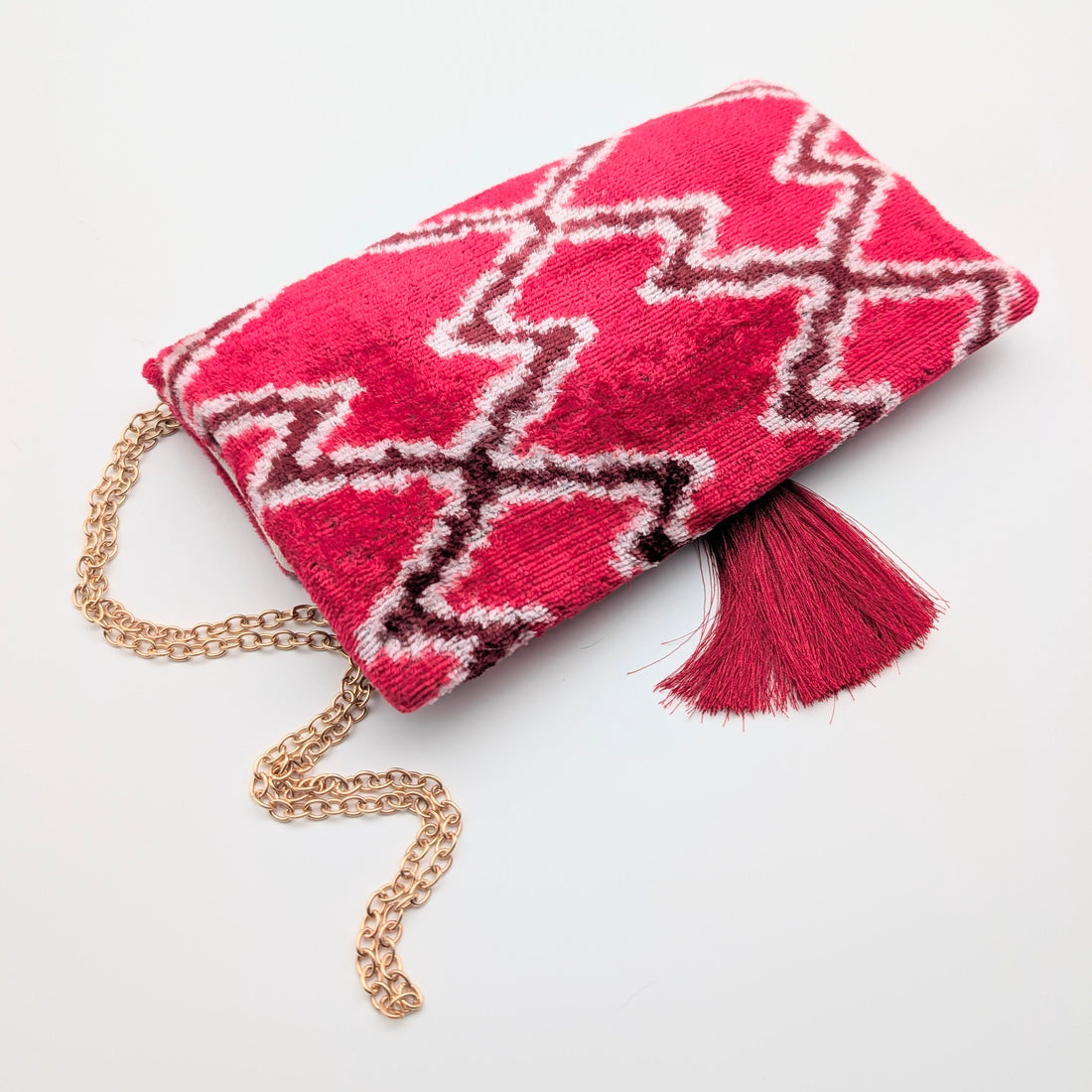 IKAT_VELVET_CLUTCH_SARAH_Red_Burgundy