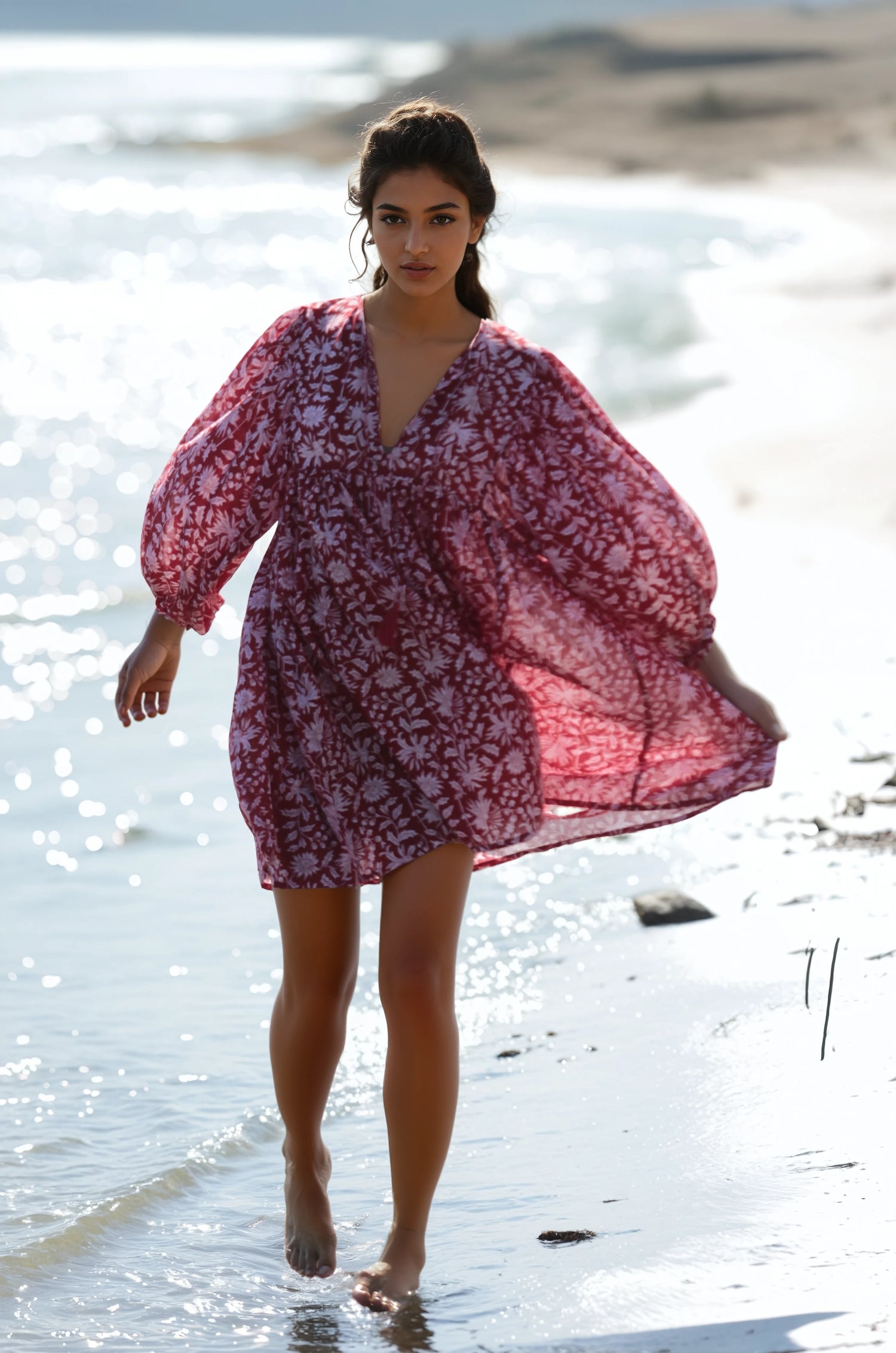 MINI DRESS LALA Pomegranate