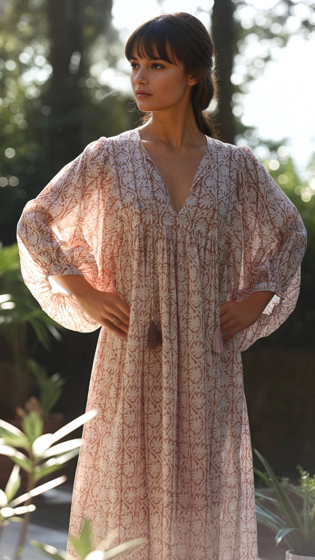 MIDI DRESS AVA Greek Hazel