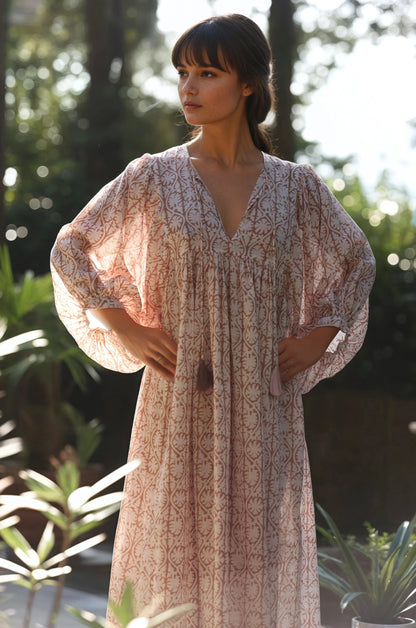 MIDI DRESS AVA Greek Hazel