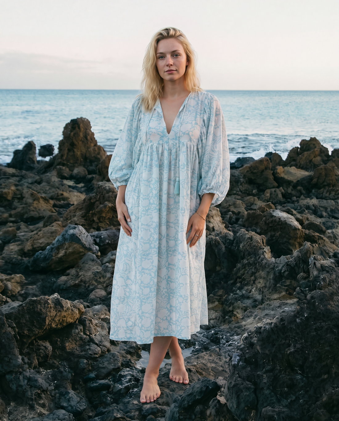 MIDI DRESS Mint Green