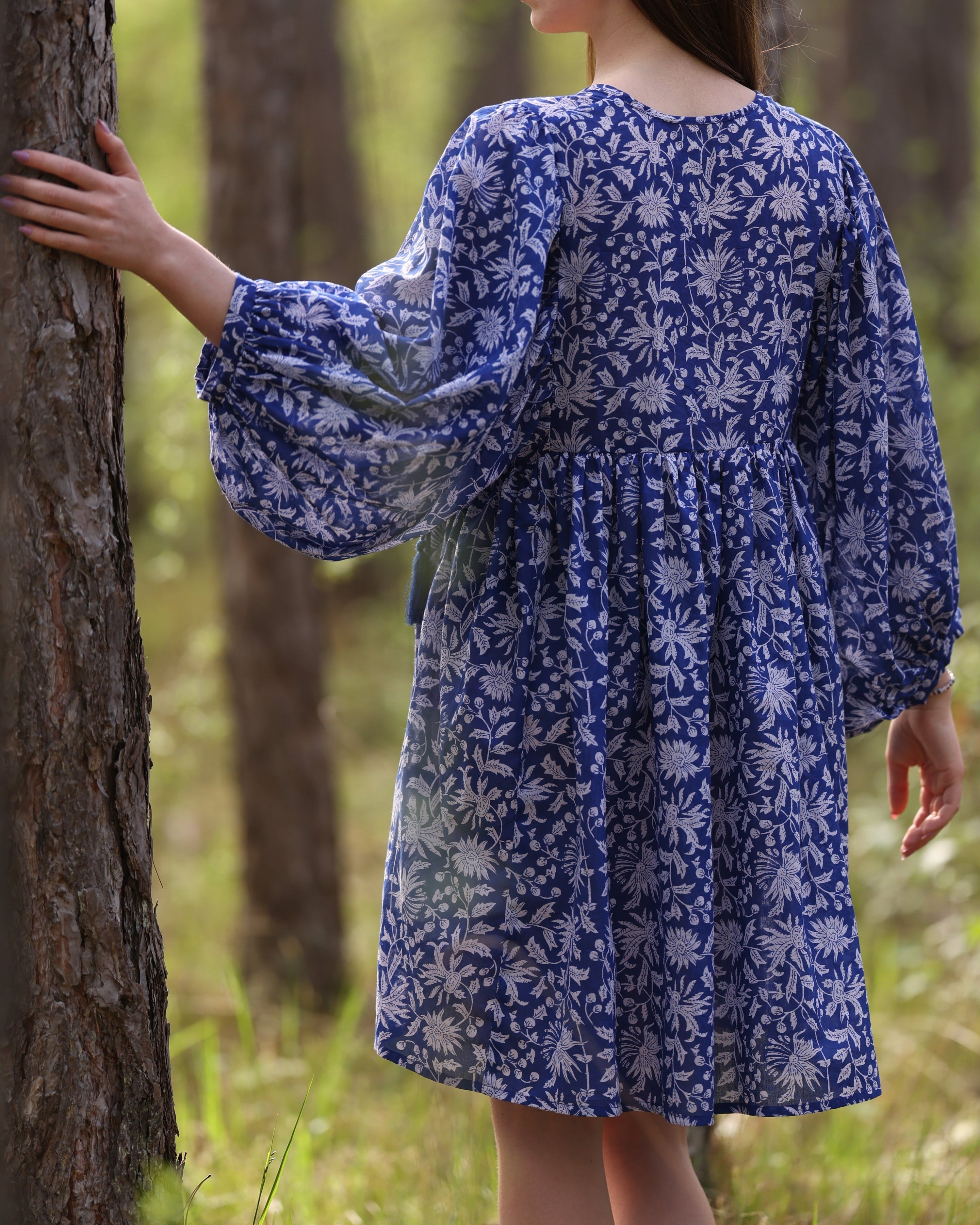 MINI DRESS LALA Indigo Blue