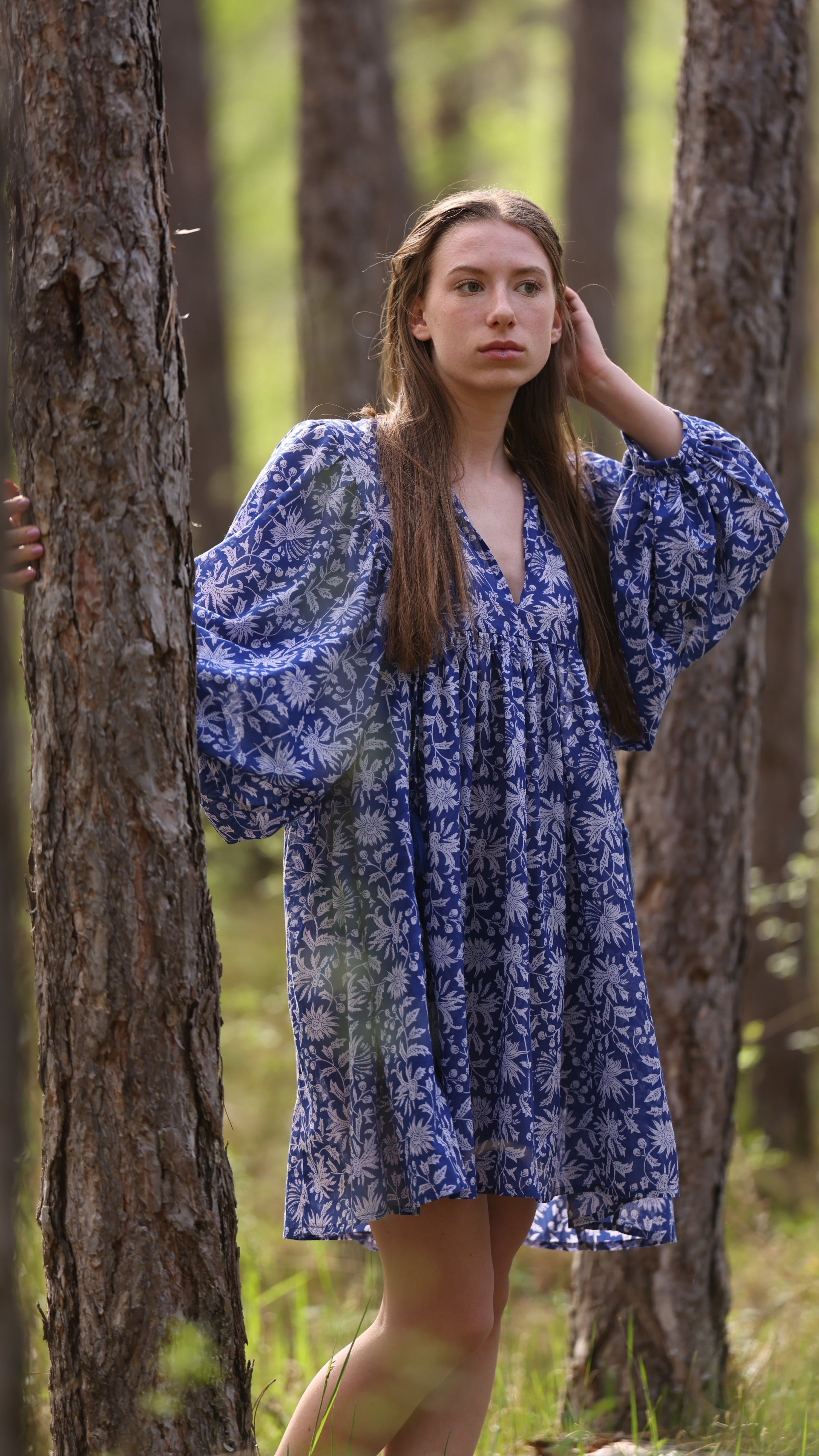 MINI DRESS LALA Indigo Blue