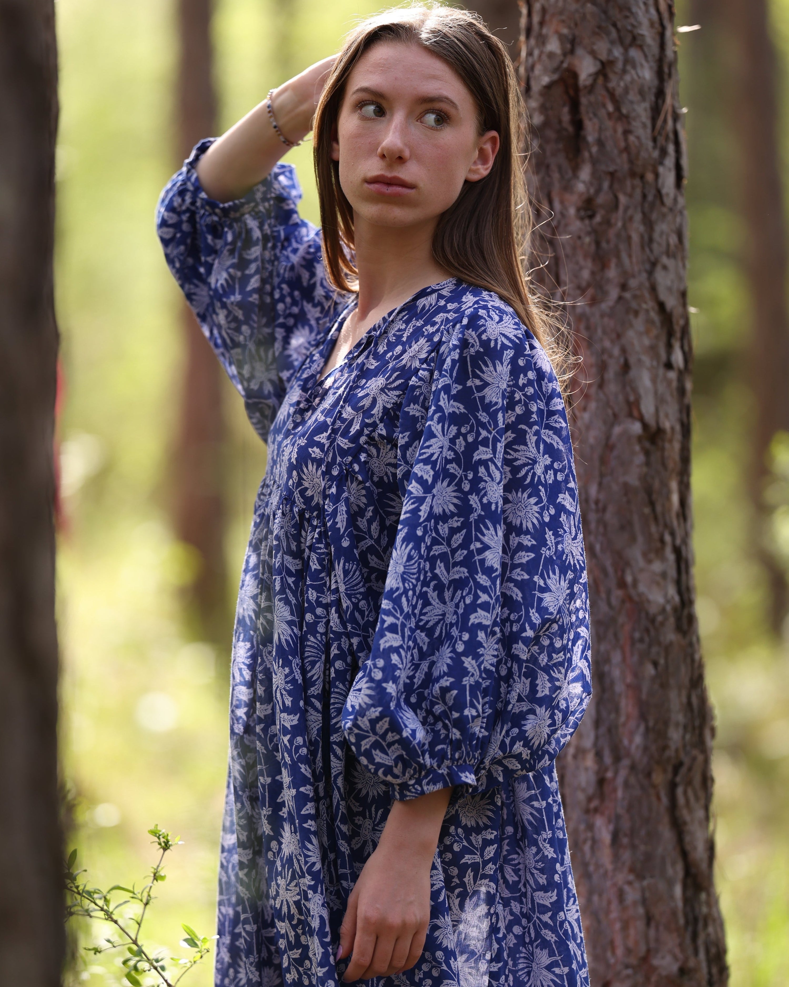 MINI DRESS LALA Indigo Blue