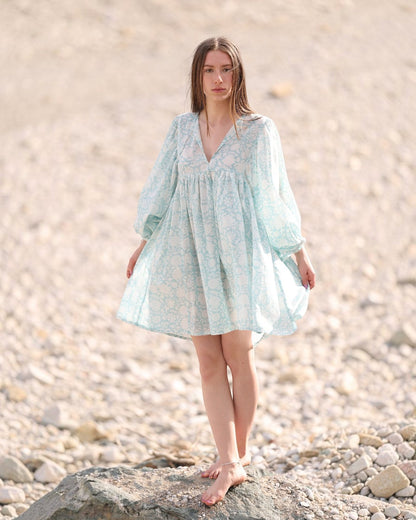 MINI DRESS Mint Green