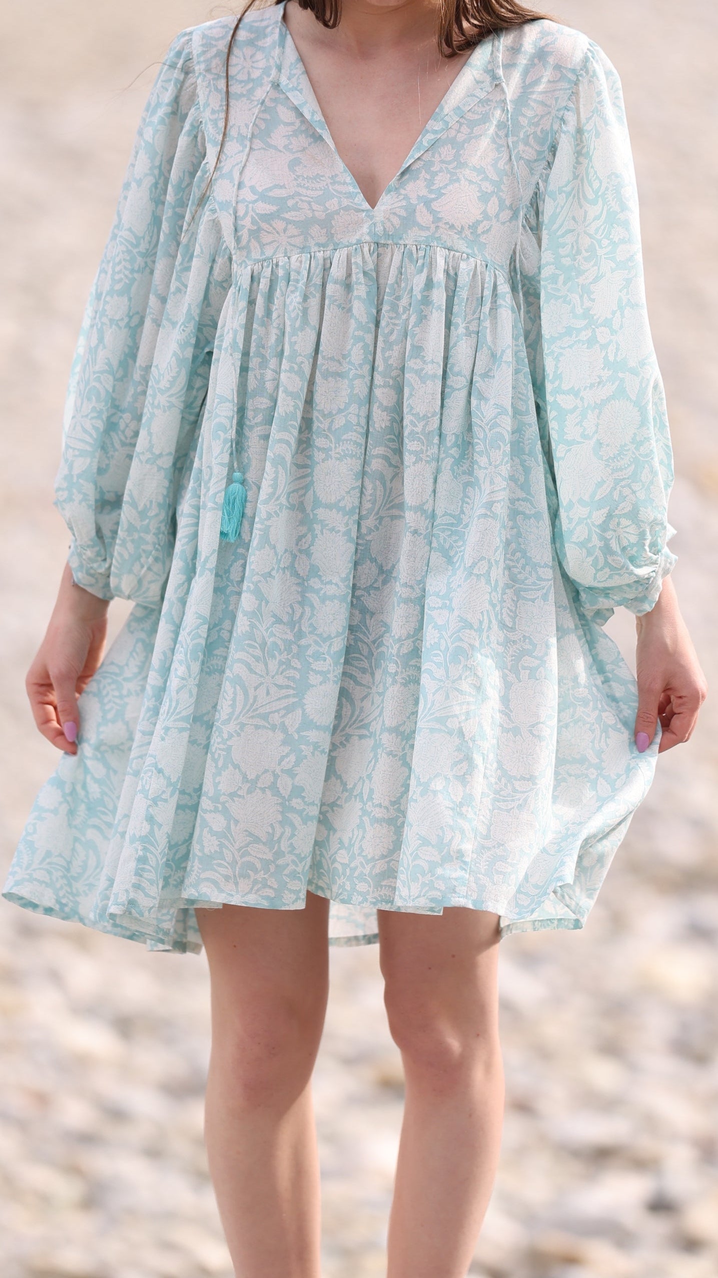 MINI DRESS Mint Green