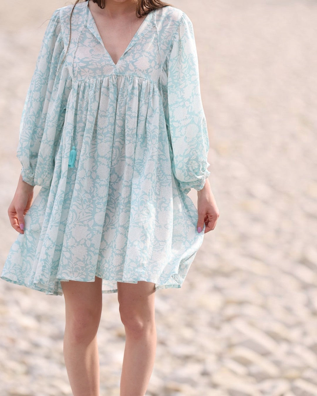 MINI DRESS Mint Green