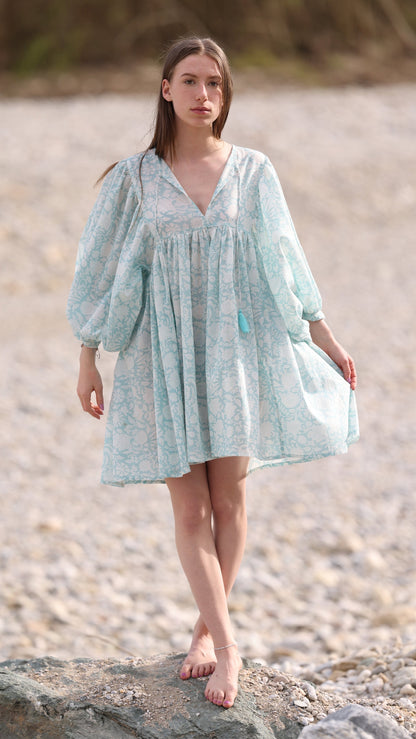 MINI DRESS Mint Green