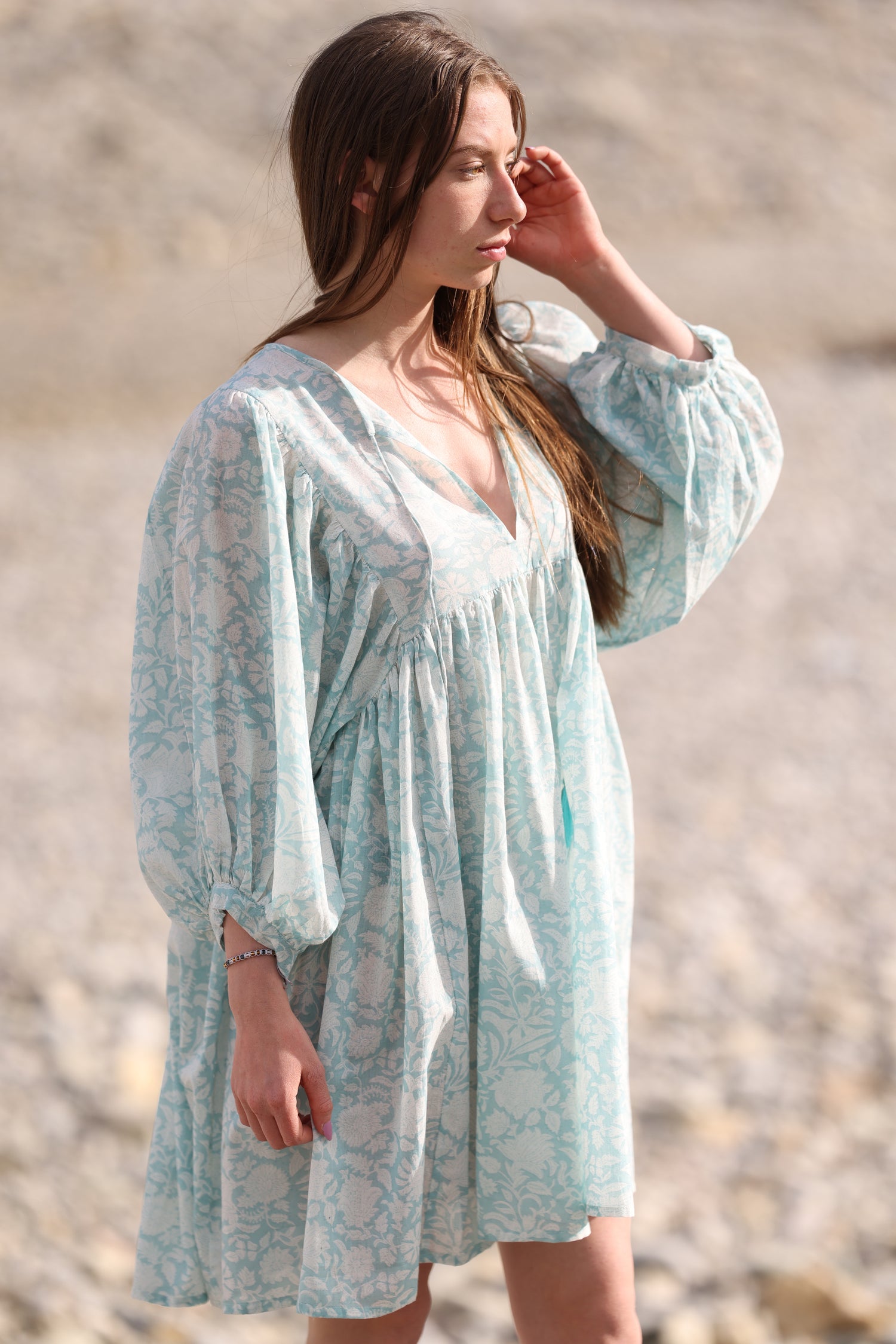 MINI DRESS Mint Green