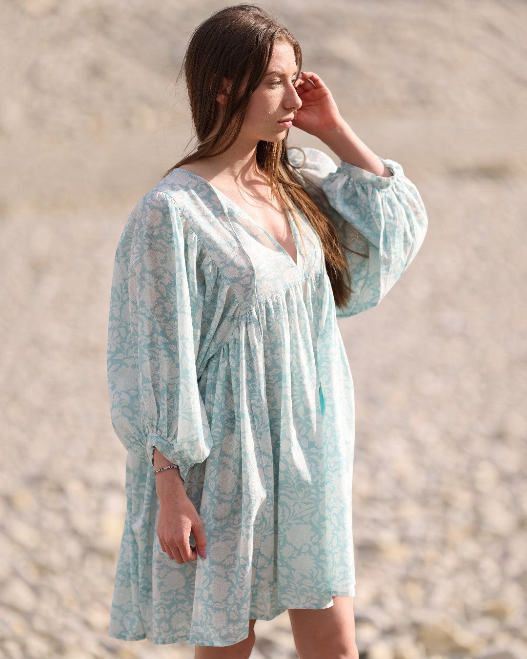 MINI DRESS Mint Green
