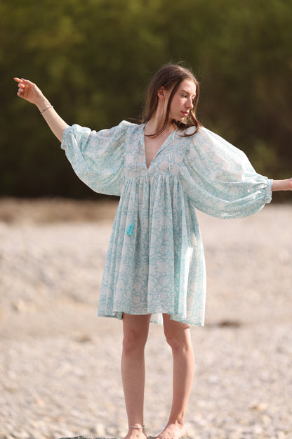 MINI DRESS Mint Green