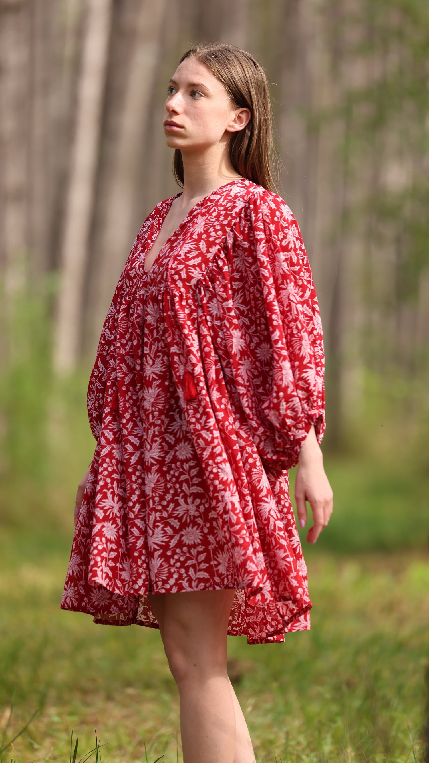 MINI DRESS LALA Pomegranate