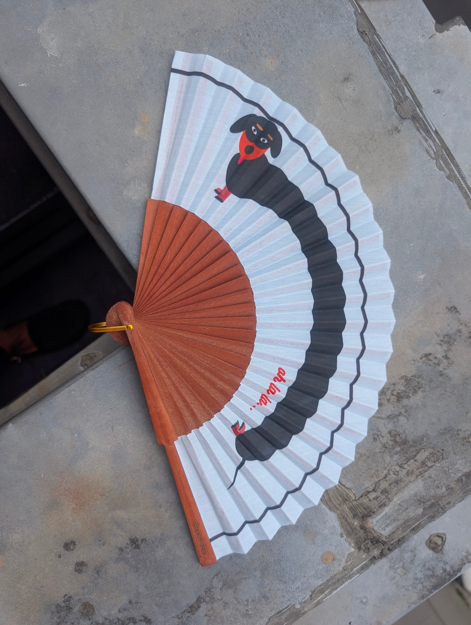 LOU  Folding Hand Fan