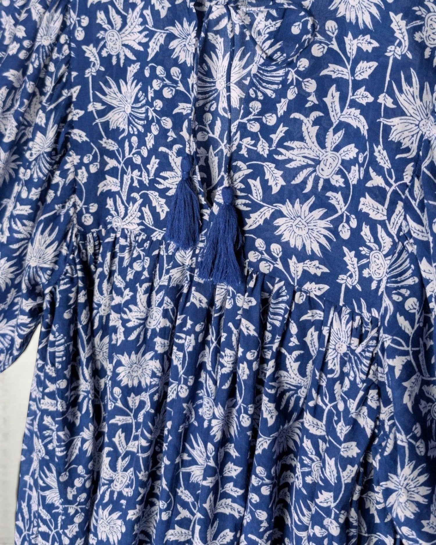 MAXI DRESS HANNAH Indigo Blue
