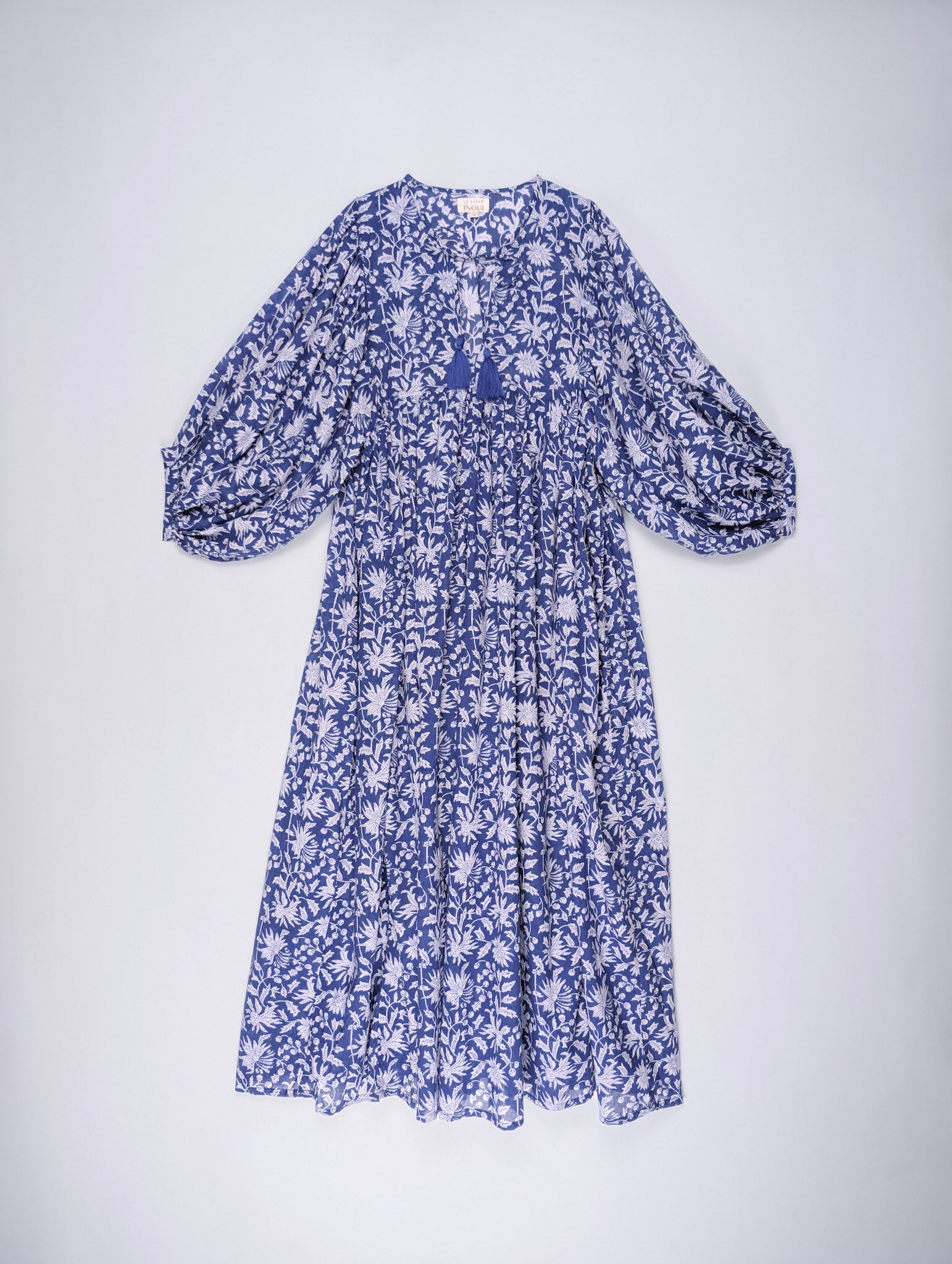 MAXI DRESS HANNAH Indigo Blue