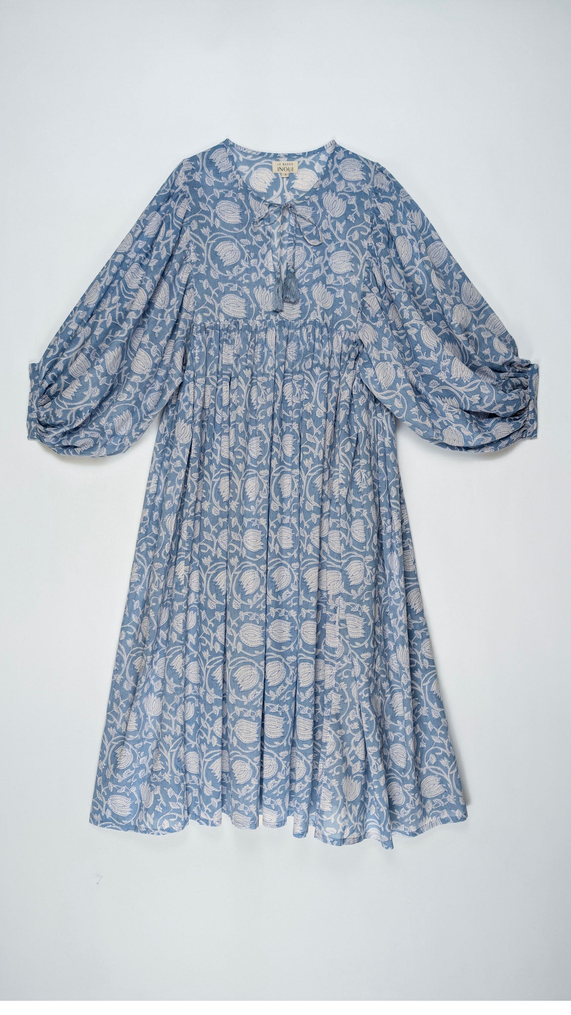 MIDI DRESS AVA Baby Blue