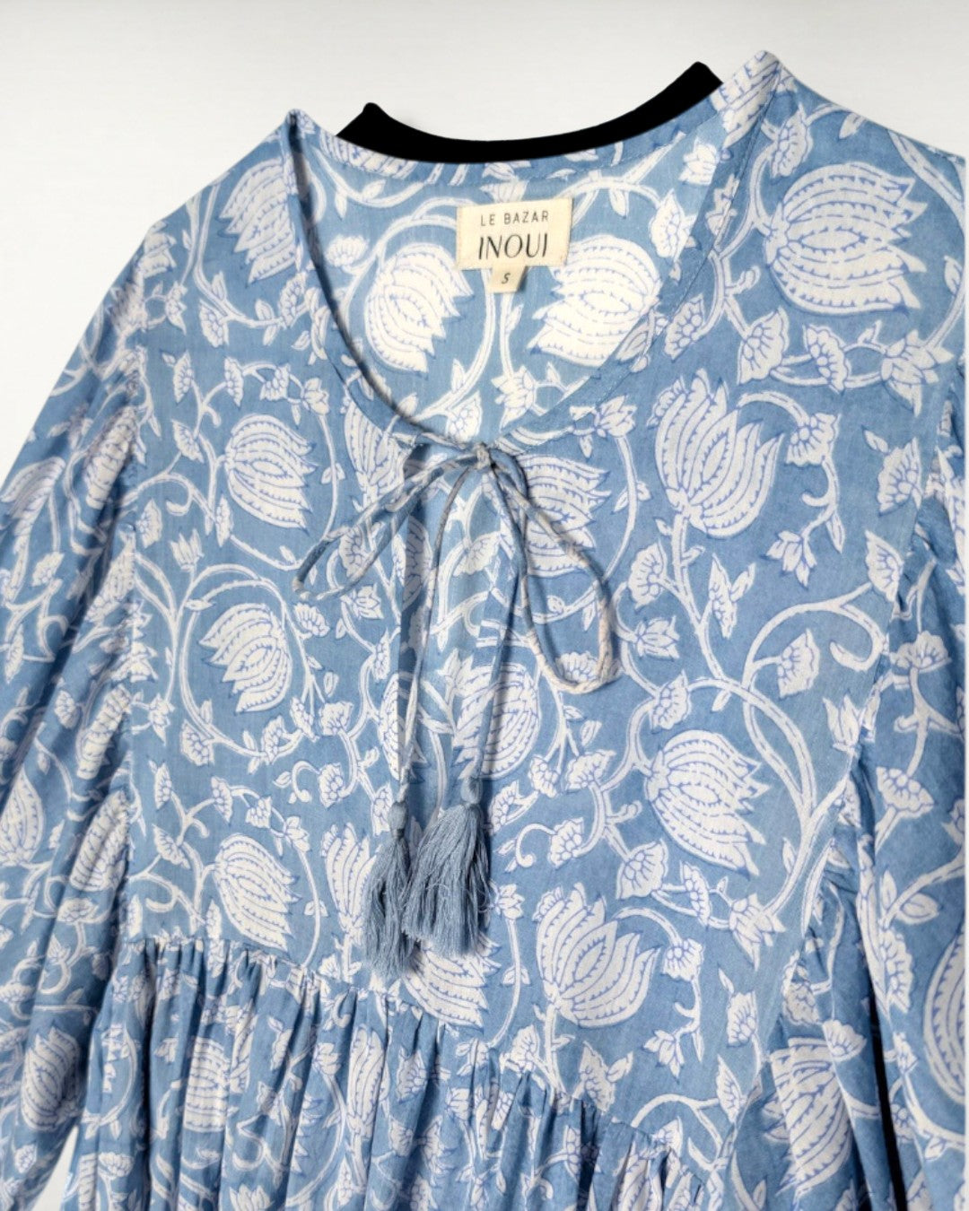 MIDI DRESS AVA Baby Blue