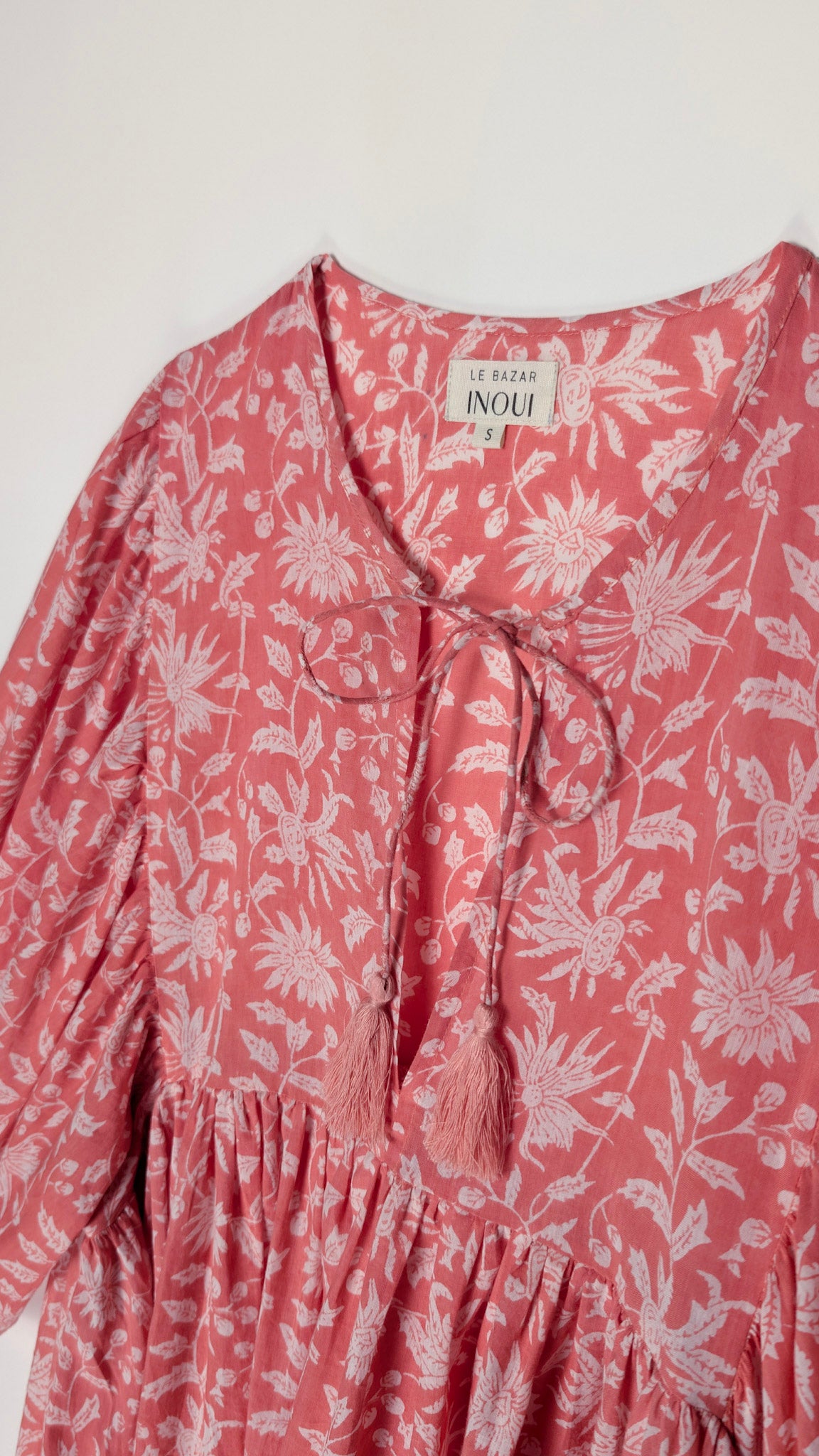 MIDI DRESS AVA Coral Pink