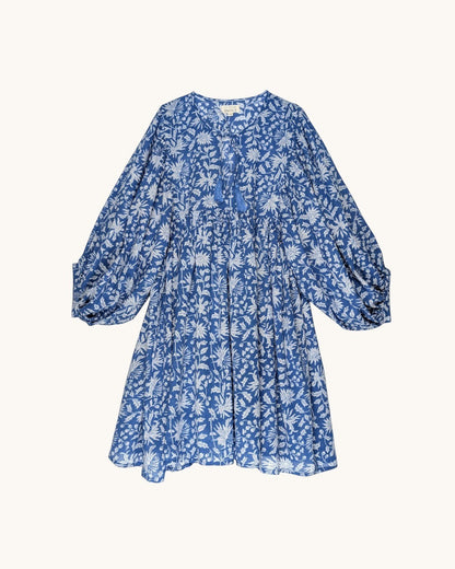 MINI DRESS LALA Azure Blue