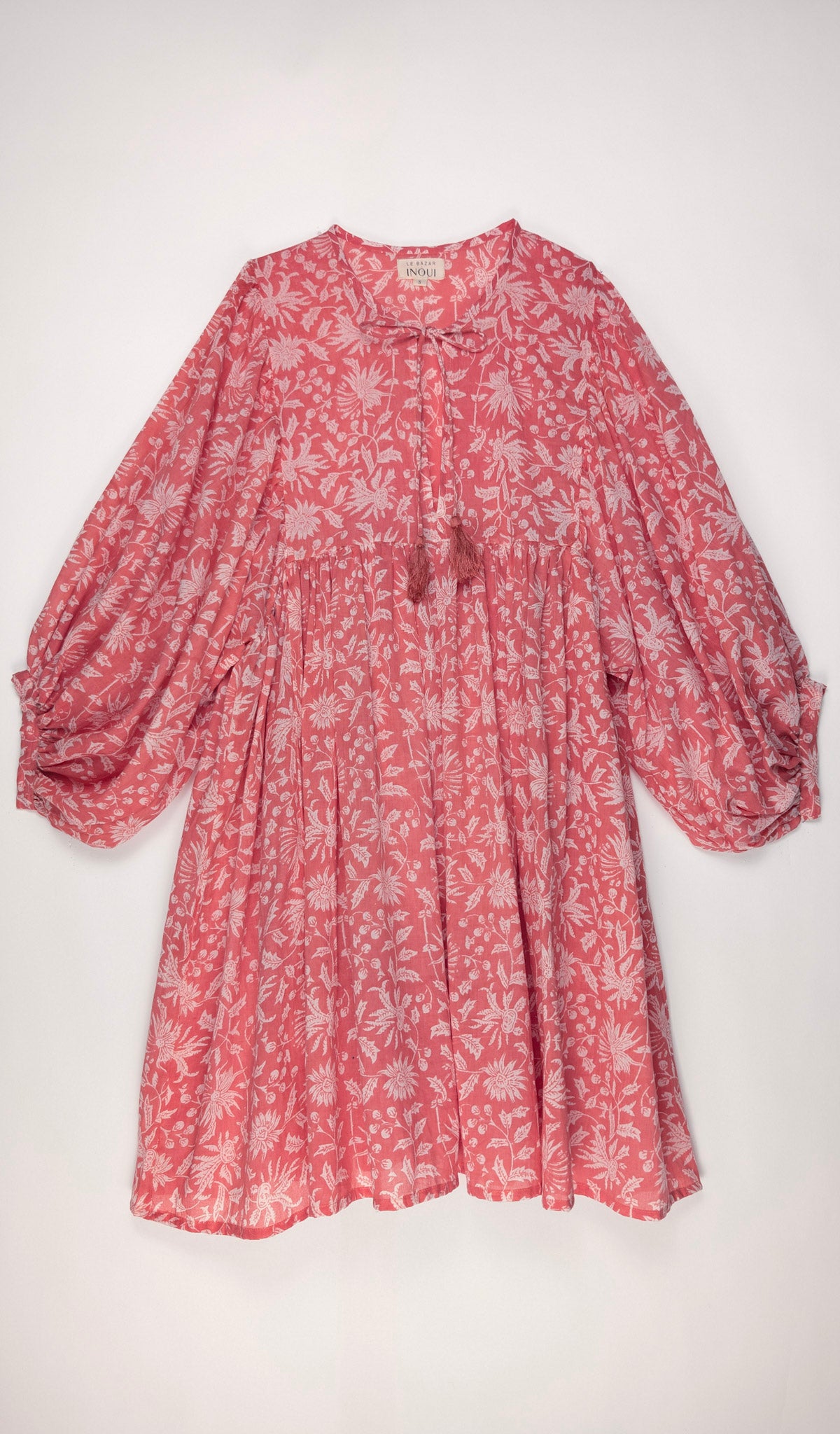 MINI&amp;ME DRESS BILLIE Coral Pink