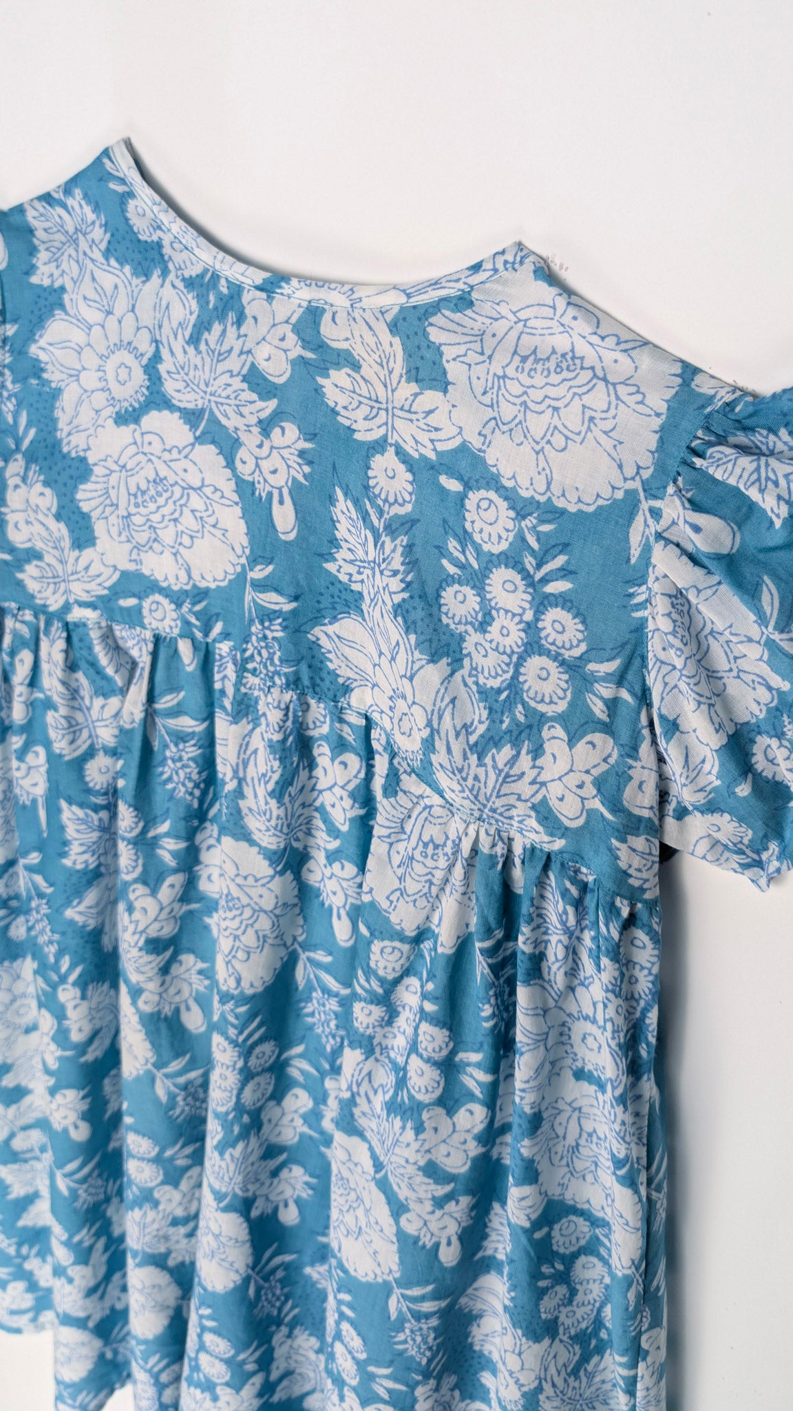 MINI&amp;ME DRESS BILLIE Ocean Turquoise