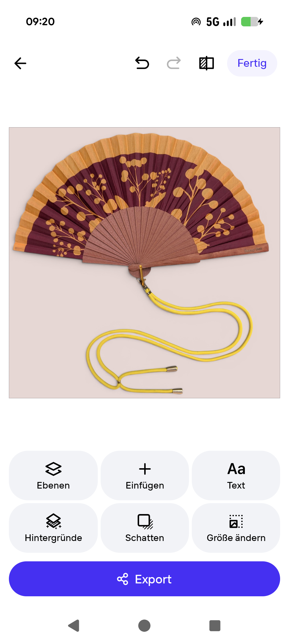 BLOSSOMS Hand Fan